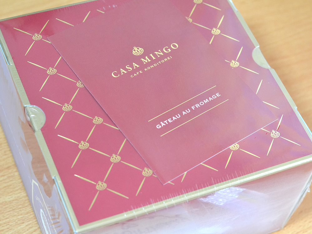 シュス木苺 レアチーズケーキ